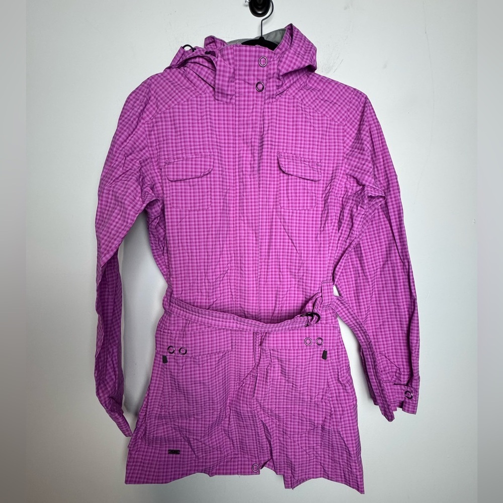 Outdoor Research Women's Envy Hooded Jacket Pink Size M Waterproof Coat Pink